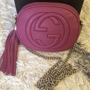 Gucci Soho chain bag Peonia/ Purple